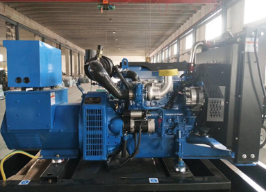 保定望都县泰豪200kw大型柴油发电机组