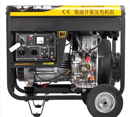 保定定州二手上柴5kw小型柴油发电机