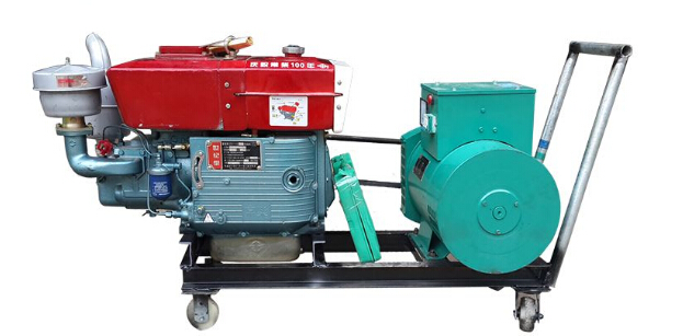 保定定州二手上柴10kw小型柴油发电机